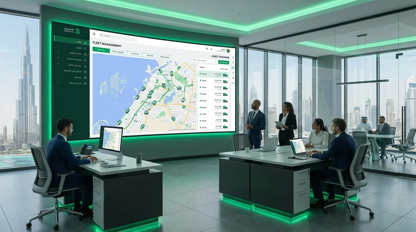 Fleet Management Dashboard UAE - IOTee